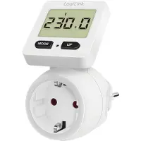 Logilink EM0004, LCD, AC, 16 A, 3600 W, 58 mm, 91 mm