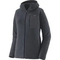 Patagonia R1 Air Full Vetoketjullinen Huppari smolder blue Koko XL