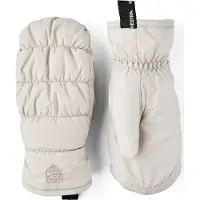 Hestra Kids' Puffer Junior Mitt Natural Beige Lasketteluhanskat 7