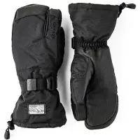 Hestra Gauntlet Sr. - 3 Finger Black/Black Lasketteluhanskat 11