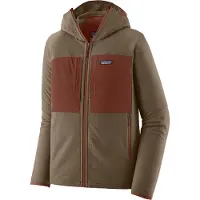 Patagonia Men's R2 TechFace Hoody Marlow Brown Välikerrospuserot M
