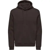 Only & Sons Collegepaita 'ONSConnor' tummanruskea