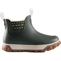 Grundens Women's Deviation Sherpa Ankle Boot Green Kumisaappaat 36