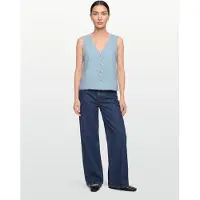 MSCH Copenhagen Mschdaria Sl Shirt - Blue - XL