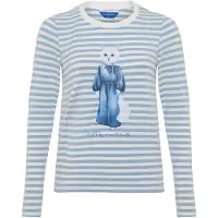 Cat e Lolette Paita 'Cat in a Denim Suit' sininen
