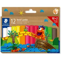 Staedtler 842 C12, Muotoilusavi, Monivärinen, Lapsi, 12 kpl, Poika/tyttö, 12 väriä