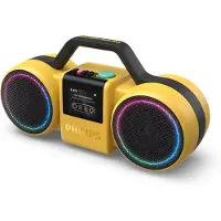 Philips Moving Sound The Roller TAMS60Y/00 kannettava boomblaster, keltainen