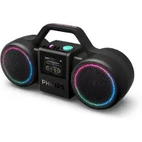 Philips Moving Sound The Roller TAMS60B/00 kannettava boomblaster, musta
