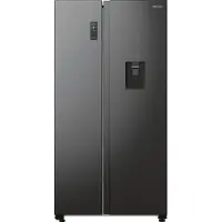 Hisense Side by Side RS711N4WFD (musta inox)