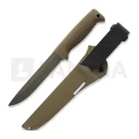 Peltonen Knives Peltonen M95P Coyote Cerakote Ranger Puukko Teflon with Composite Sheath - Coyote