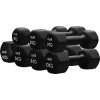 Casall Classic Dumbbell 2Kg - Black - ONE SIZE
