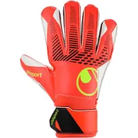 Uhlsport Maalivahdin Hanskat Fangmaschine Starter Soft - Punainen/valkoinen/keltainen, koko 6