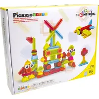 PicassoTiles Hedgehog Building Blocks Set 112-osainen rakennussarjalelu