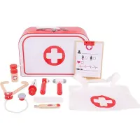 Bigjigs Doctor’s Kit lelusetti puinen 3 y+ 10 kpl