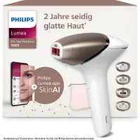 Philips Lumea 9900 Series IPL valoimpulssilaite BRI951/01 (valkoinen)