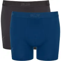 Sloggi Bokserishortsit sininen / harmaa / musta