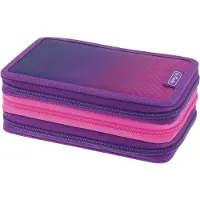 Herlitz TriCase Dip Dye, 31 kpl, Vaaleanpunainen, Purppura, Polyesteri, Yksivärinen, 190 mm, 115 mm (50046331)
