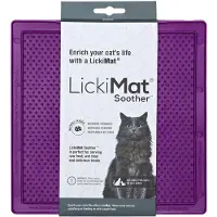 LickiMat - Cat Soother Purple 20X20Cm - (785.5344)