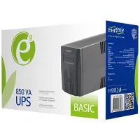 EnerGenie Keskeytymätön virransyöttö - GEMBIRD - BASIC UPS 850 - 850 VA - SHUKO-pistokkeet - Edistynyt suojaus