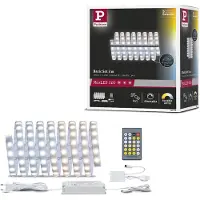 Paulmann MaxLED 500 Basic IP44 3 m tunable white MaxLED, himmennettävä, Alumiini/harmaa/sinkki, Olohuone/ruokailutila, Synteettinen materiaali, Moderni
