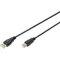 Digitus USB CONNECTION CABLE, TYPE A - B (AK-300102-018-S)