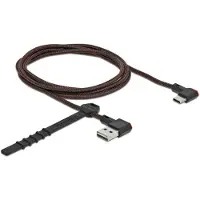 DeLOCK – EASY-USB 2.0 Cable Type-A to USB Type-C angled left/right 1,5m (85282)