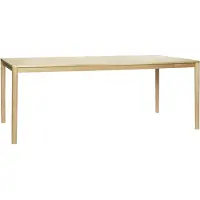 Hubsch Ground-ruokapöytä 200x100 cm Tammi