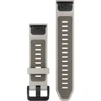 Garmin QuickFit 20 mm silikoniranneke harmaa 010-13391-06