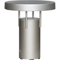 Hubsch Bringme Portable Lamp - Silver - Ø18XH20CM