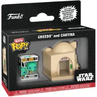 Star Wars Funko Bitty Pop! Towns: - Greedo with Cantina Vinyl Figures