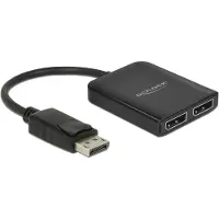 DeLOCK – DisplayPort 1.4 Splitter 1 x DisplayPort to 2 x DisplayPort MST (87768)