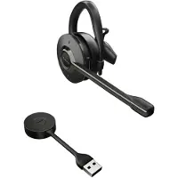 Jabra YOU'RE ON Engage 55 UC -langaton monokuuloke + USB-A-sovitin, musta
