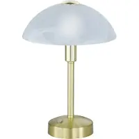 TRIO Donna LED pöytävalaisin 30cm 4,5W 3000K mattamessinki/alabasteri