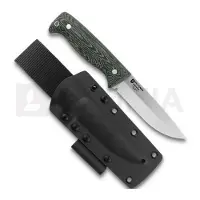 Peltonen Knives M07 Full Tang, vihreä micarta, kydex tuppi
