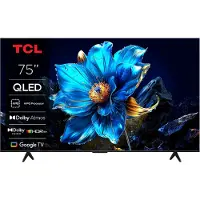 TCL P79K 75P79K, 190,5 cm (75"), 3840 x 2160 pikseliä, QLED, Älytelevisio, Wi-Fi, Metallinen