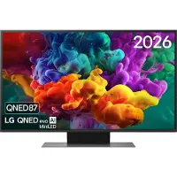 LG 43" QNED evo MiniLED 87 4K TV 2026 - 43QNED87B6A