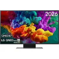 LG 55" QNED evo MiniLED 87 4K TV 2026 - 55QNED87B6A