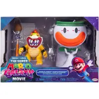 JAKKS Pacific Nintendo Super Mario Galaxy Aaveajoneuvosetti Toiminnoilla Ja Bowser-figuuri 13 Cm