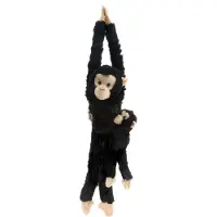 Wild republic Hanging Chimpanzee with Cub