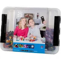 Plus plus Storage Box Mix / 2400 Pcs - Multi/patterned - ONE SIZE