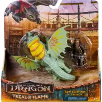 Näin Koulutat Lohikäärmeesi Dragons Viking & -Rumblehorn & Stoick - Green - ONE SIZE
