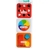 FAT BRAIN Play Tab Sensory Set 2 - Multi/patterned - ONE SIZE