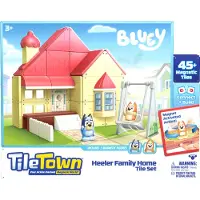 Tile Town Bluey Bluey Heeler House Magneettisetti 46