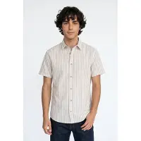 Jack & Jones Paita 'JJChad' kivenharmaa / valkoinen