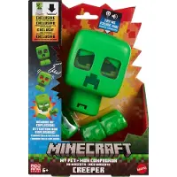 Minecraft My Pet Creeper Interactive Toy Action Figure With Lights, Sounds & Exploding Action - Green - ONE SIZE