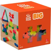 Plus plus Big Neon Mix / 100 Pcs - Multi/patterned - ONE SIZE