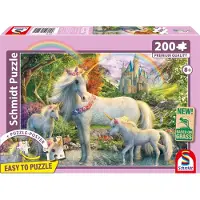 Adlibris Unicorn Mare With Two Foals 200p palapeli