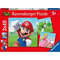 Ravensburger Palapeli Super Mario, 3X49
