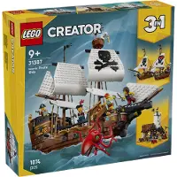 LEGO Ikonisk Piratskib 31387 - Multi/patterned - ONE SIZE