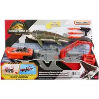 Matchbox Mosasaurus-pelastusvenepelin Hahmo